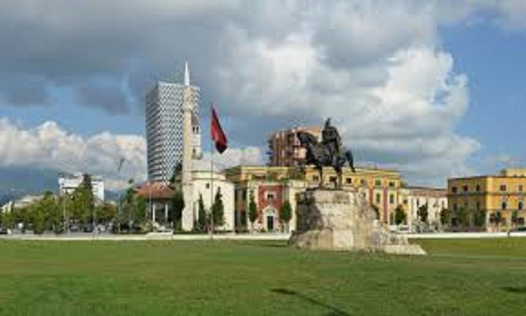 Hotel Austria Tirana Exteriér fotografie