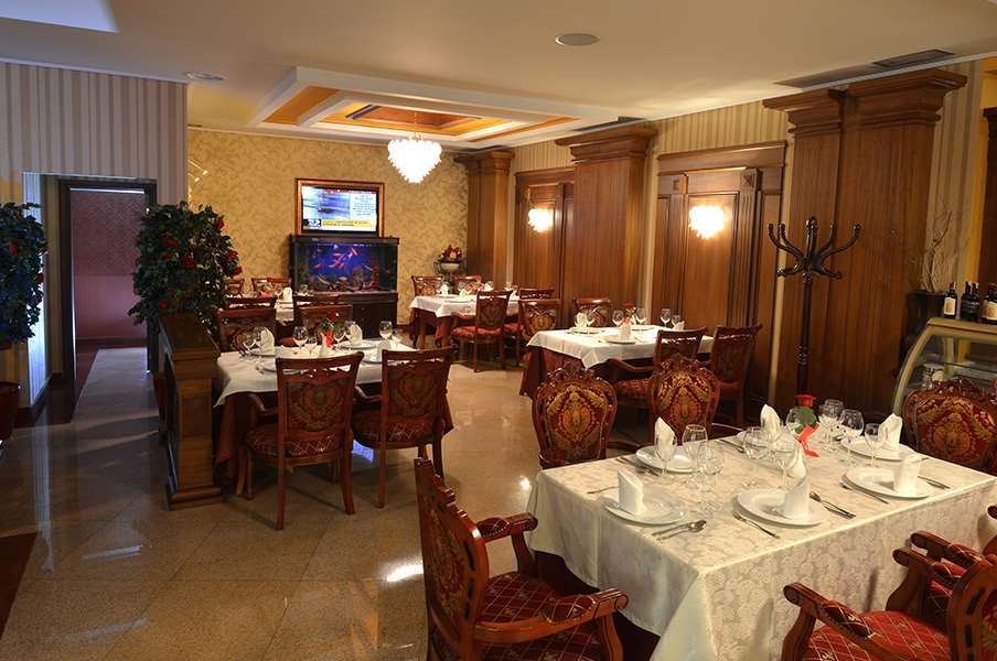 Hotel Austria Tirana Restaurace fotografie